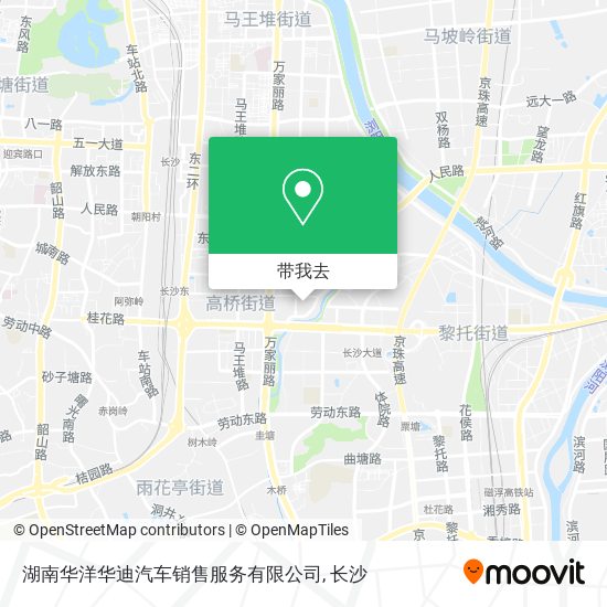 湖南华洋华迪汽车销售服务有限公司地图
