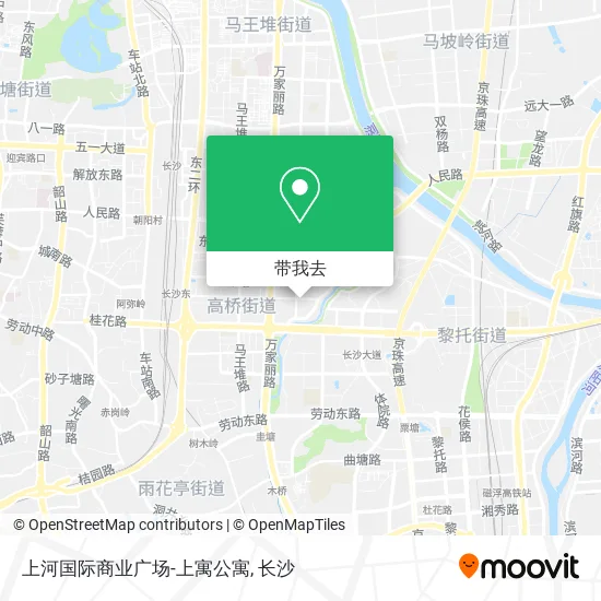 上河国际商业广场-上寓公寓地图