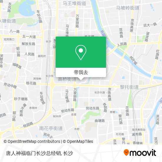 唐人神福临门长沙总经销地图