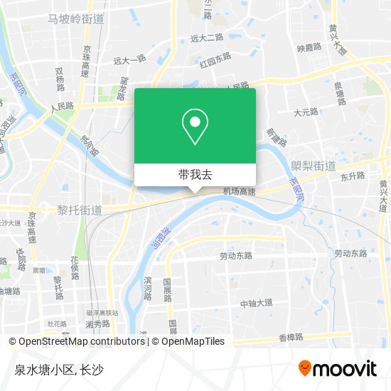 泉水塘小区地图