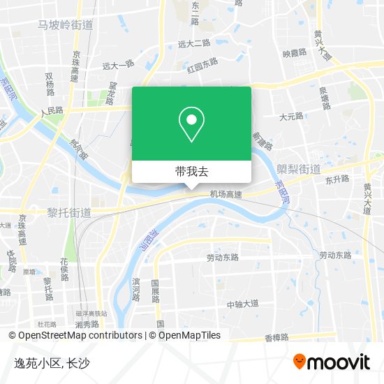 逸苑小区地图