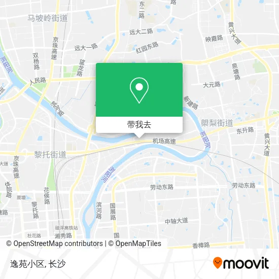 逸苑小区地图