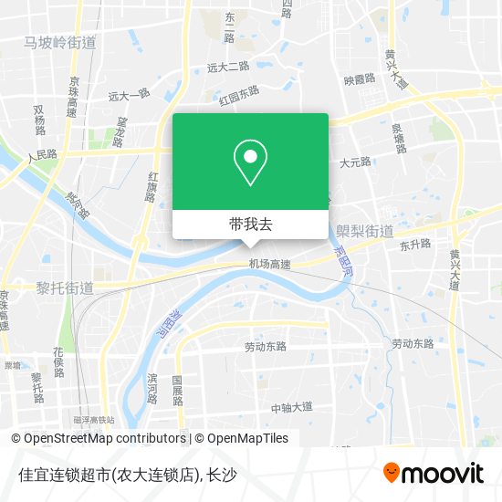 佳宜连锁超市(农大连锁店)地图