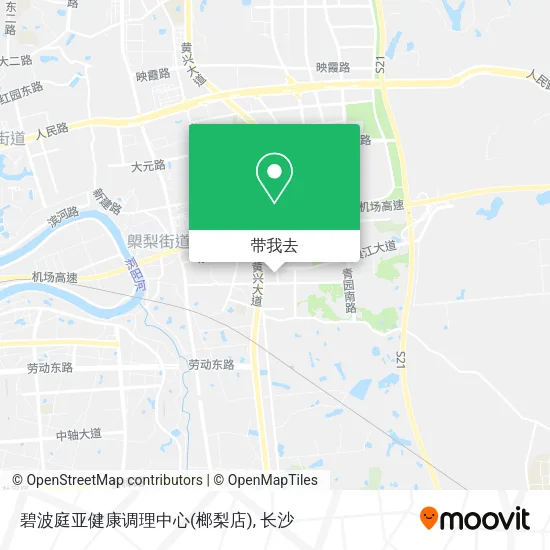 碧波庭亚健康调理中心(榔梨店)地图