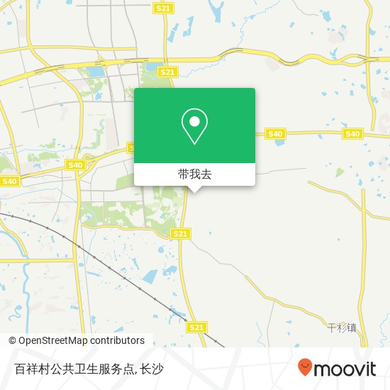 百祥村公共卫生服务点地图