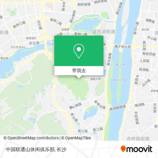 中国联通山休闲俱乐部地图