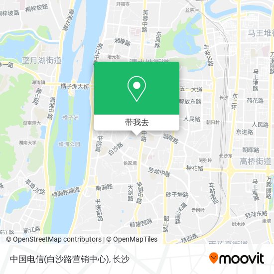 中国电信(白沙路营销中心)地图