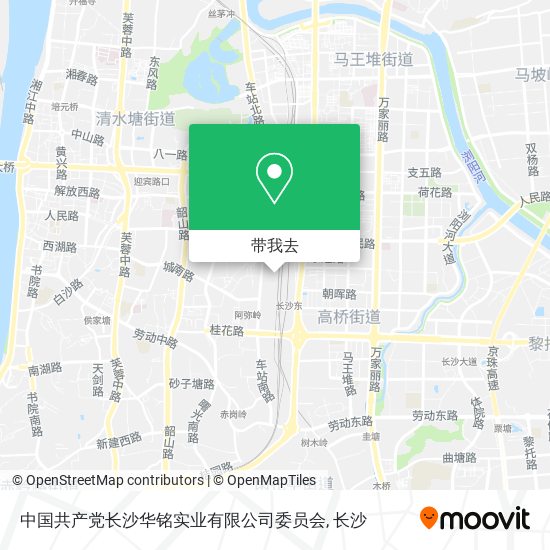 中国共产党长沙华铭实业有限公司委员会地图