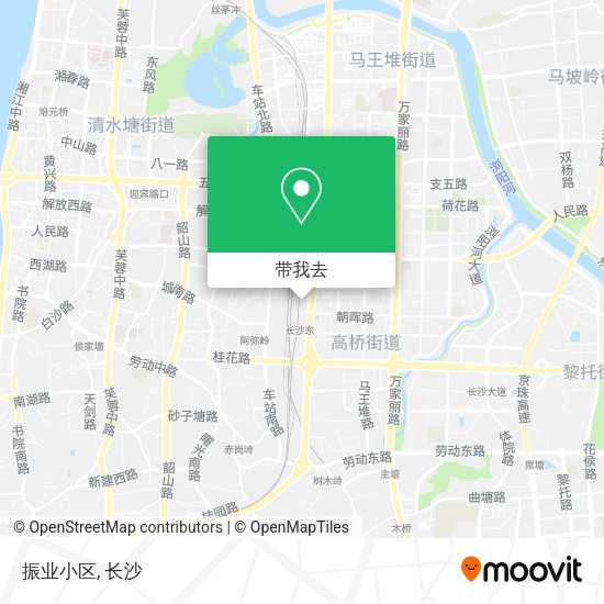 振业小区地图