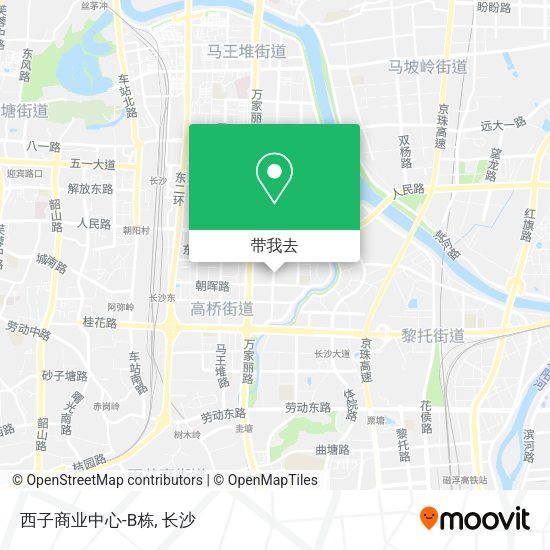 西子商业中心-B栋地图