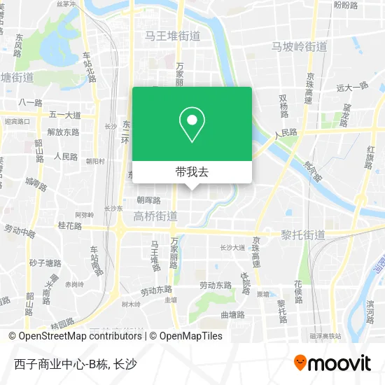 西子商业中心-B栋地图