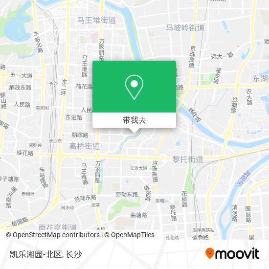 凯乐湘园-北区地图