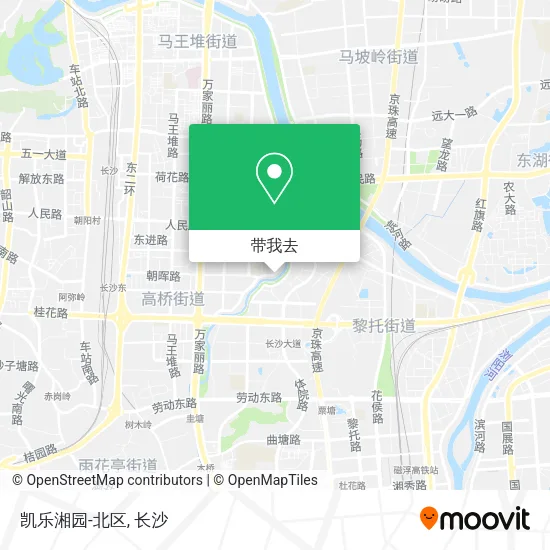 凯乐湘园-北区地图