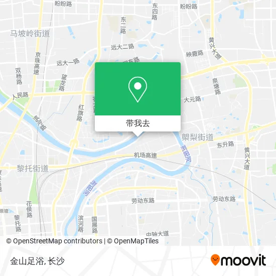 金山足浴地图