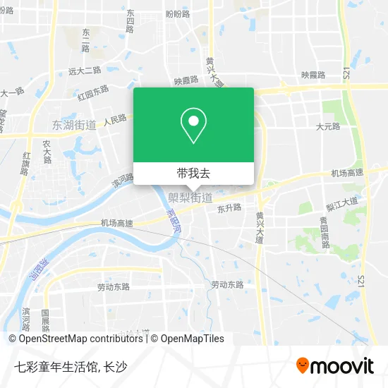 七彩童年生活馆地图