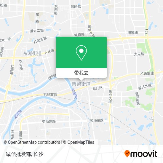 诚信批发部地图