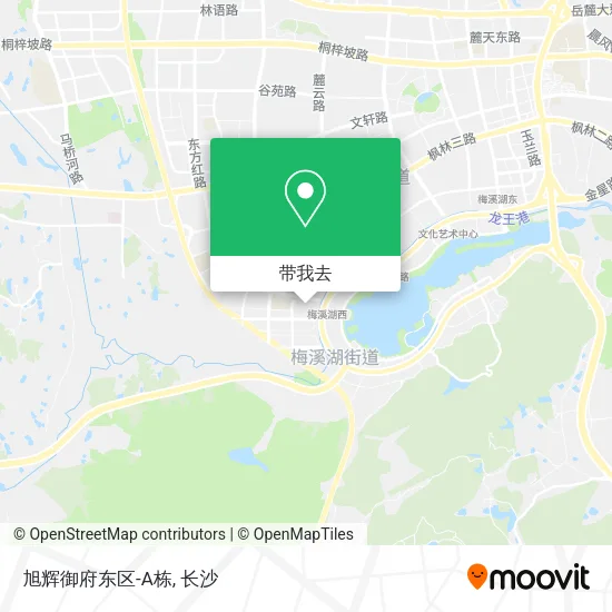 旭辉御府东区-A栋地图