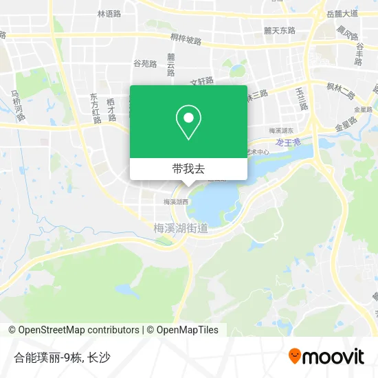 合能璞丽-9栋地图