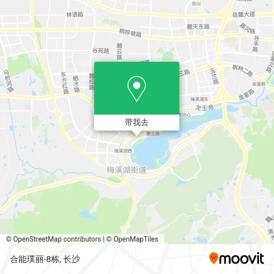 合能璞丽-8栋地图