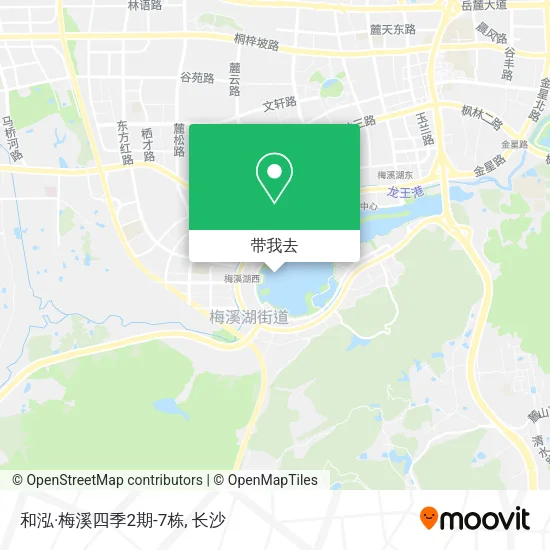 和泓·梅溪四季2期-7栋地图