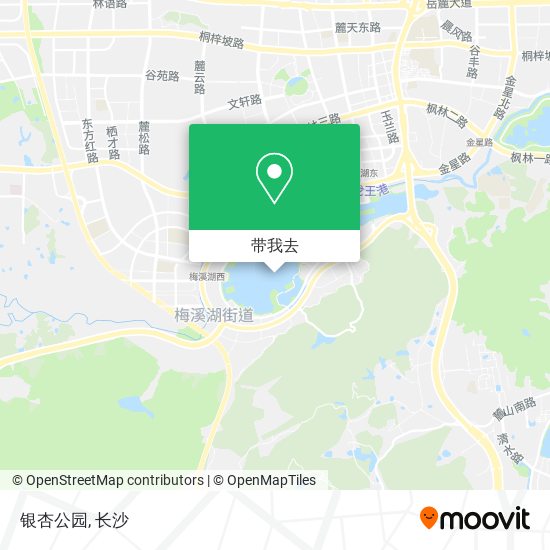 银杏公园地图