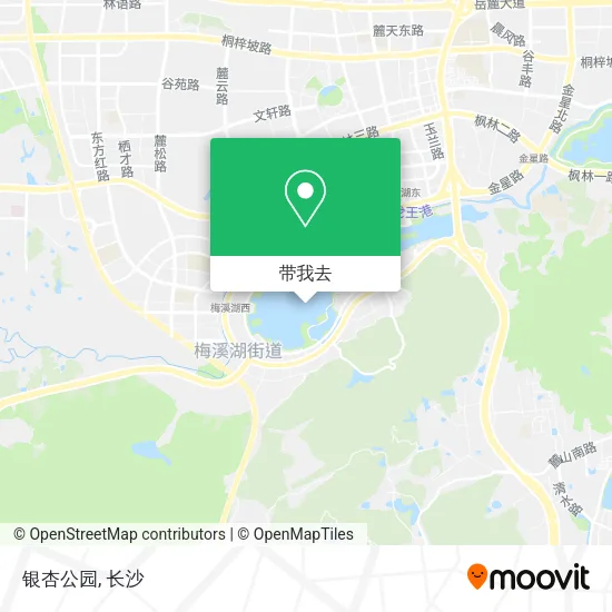 银杏公园地图