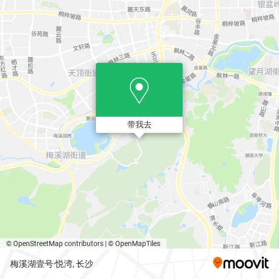 梅溪湖壹号·悦湾地图