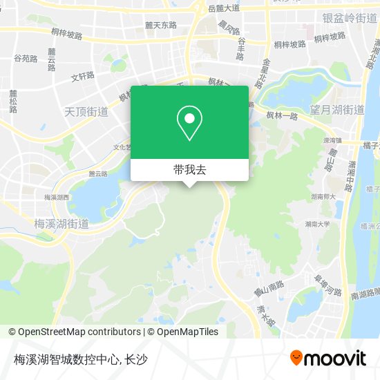 梅溪湖智城数控中心地图