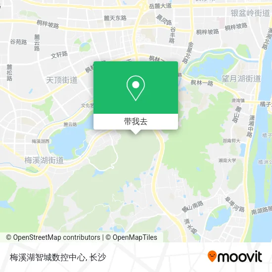 梅溪湖智城数控中心地图