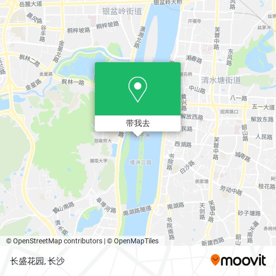 长盛花园地图