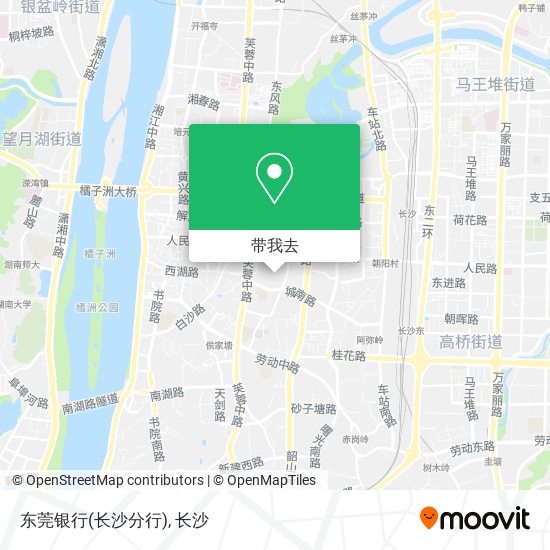 东莞银行(长沙分行)地图