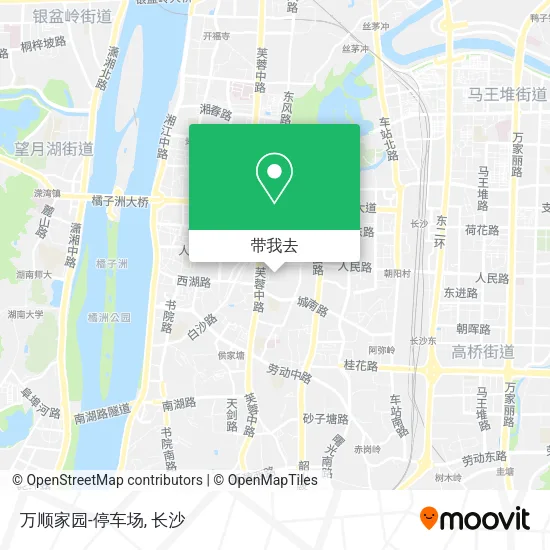 万顺家园-停车场地图