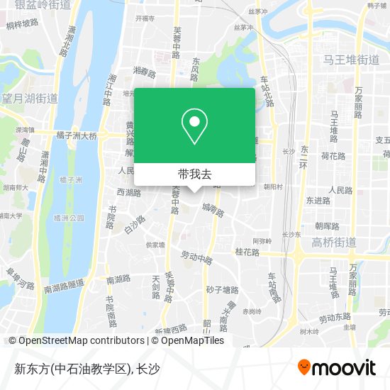 新东方(中石油教学区)地图