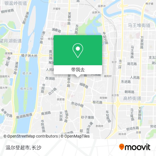 温尔登超市地图