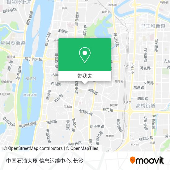 中国石油大厦-信息运维中心地图
