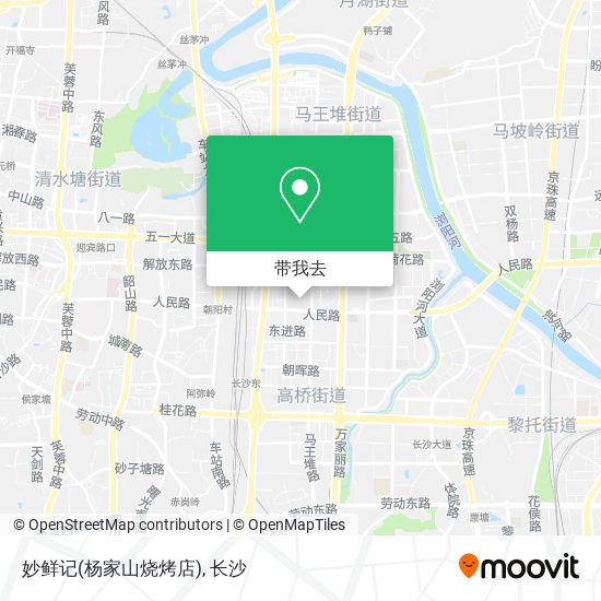 妙鲜记(杨家山烧烤店)地图