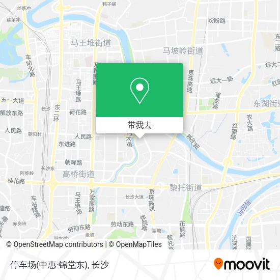 停车场(中惠·锦堂东)地图