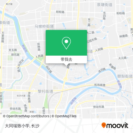 大同瑞致小学地图