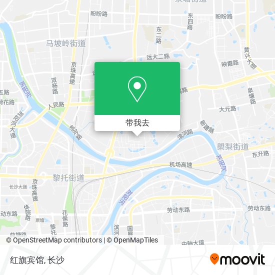 红旗宾馆地图