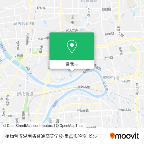 植物营养湖南省普通高等学校-重点实验室地图