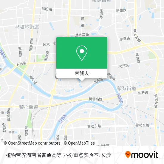 植物营养湖南省普通高等学校-重点实验室地图