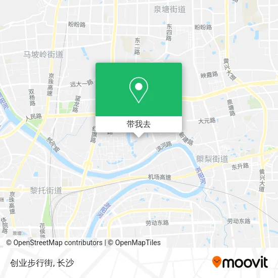 创业步行街地图