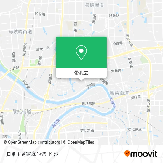 归巢主题家庭旅馆地图