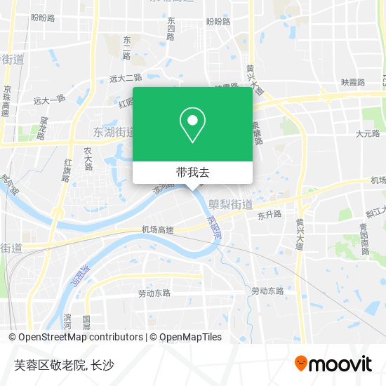 芙蓉区敬老院地图