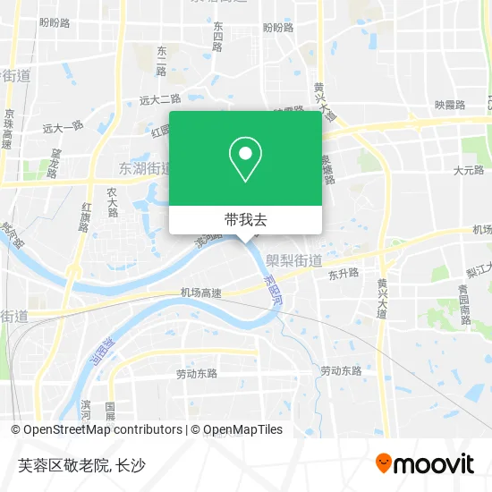 芙蓉区敬老院地图