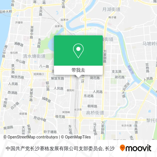 中国共产党长沙赛格发展有限公司支部委员会地图