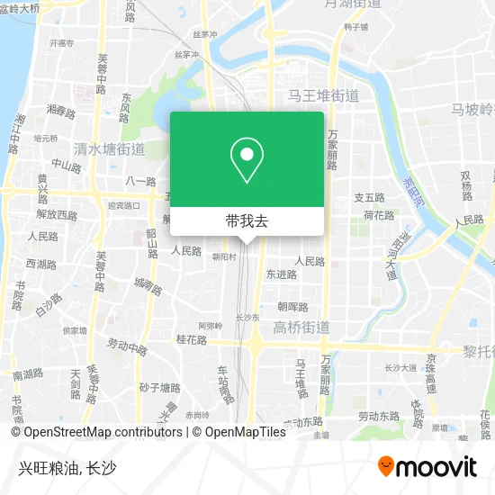 兴旺粮油地图