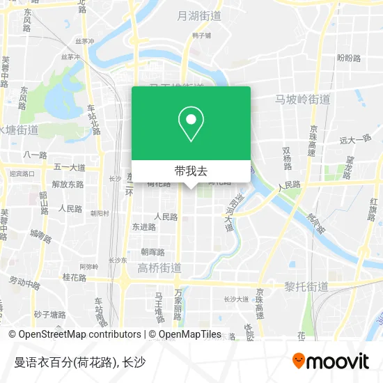 曼语衣百分(荷花路)地图