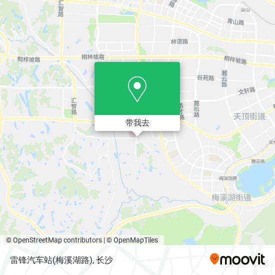 雷锋汽车站(梅溪湖路)地图