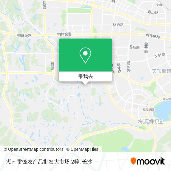 湖南雷锋农产品批发大市场-2幢地图